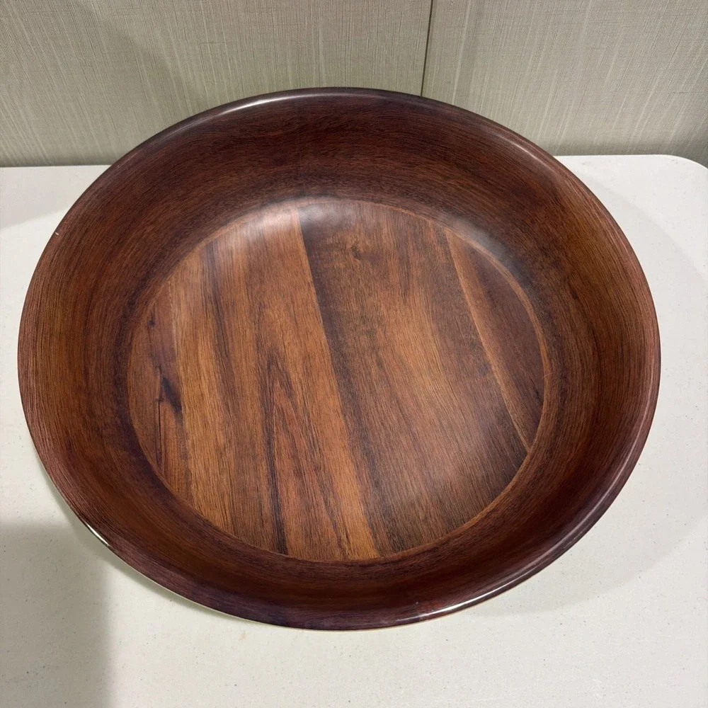 Lime Green Faux Wood Lined 13.75
